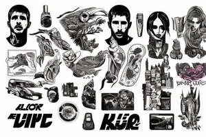 Blade Runner 2049 you look lonely tattoo idea