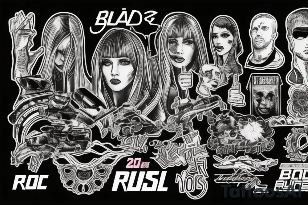 Blade Runner 2049 you look lonely tattoo idea