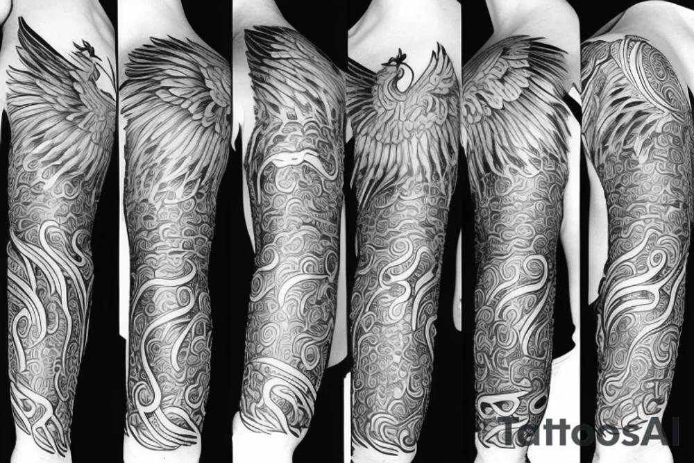Phoenix tattoo idea