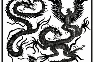 Vietnam dragon tattoo idea