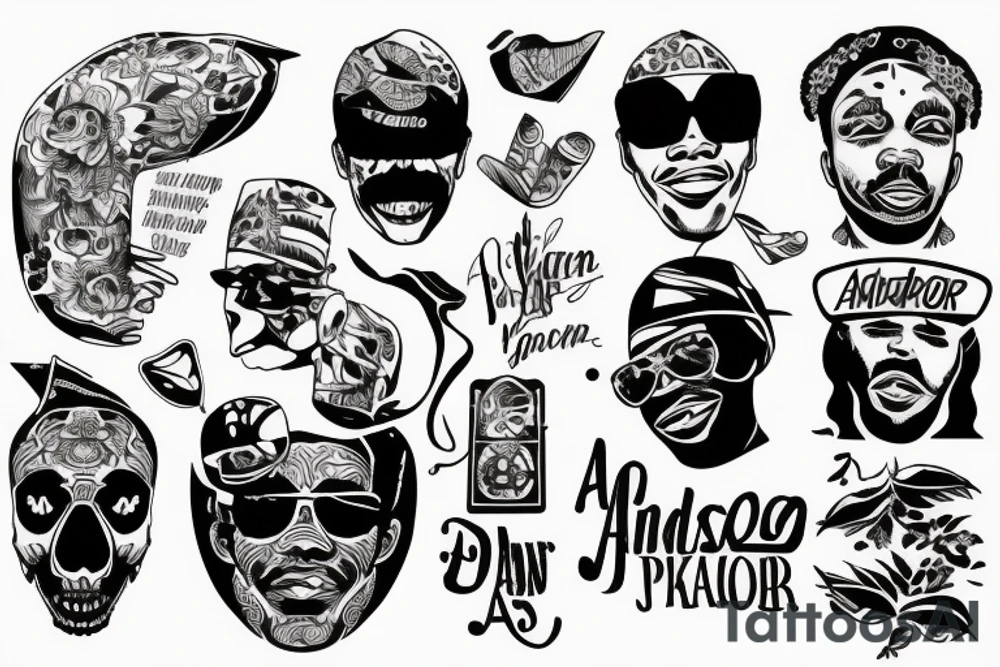 Anderson Paak tattoo idea