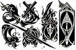 Medieval assassin tattoo idea
