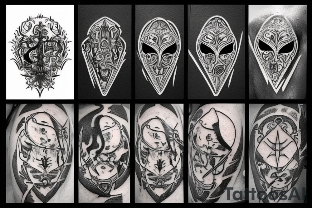 Medieval assassin tattoo idea