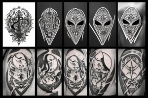Medieval assassin tattoo idea