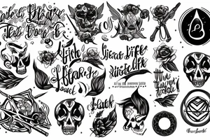 life before death, Journey before destination, strength before weakness tattoo idea