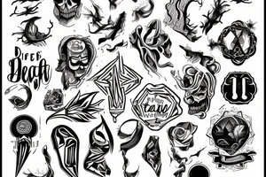 life before death, Journey before destination, strength before weakness tattoo idea