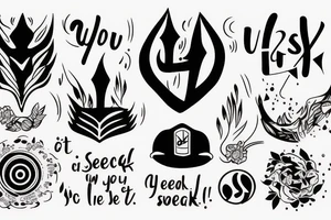 what you seek most shall be found where you least want to lool tattoo idea