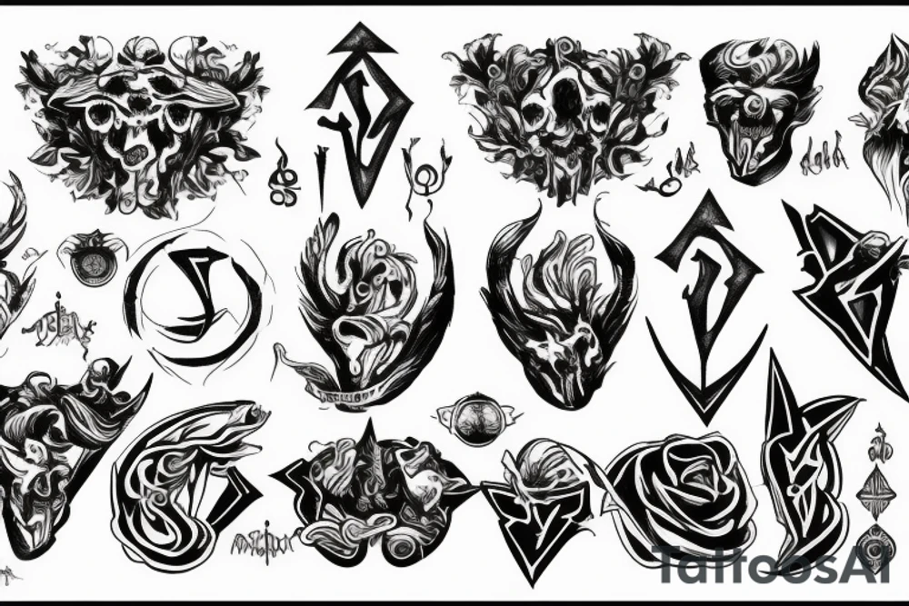 God
And
Blood tattoo idea