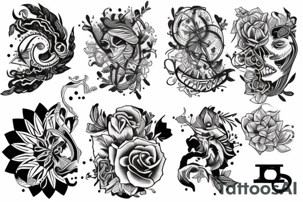 Sleeve tattoo idea