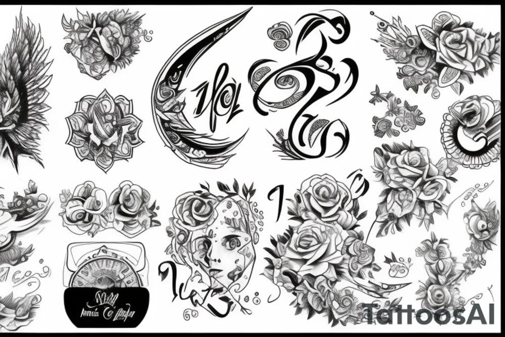 Year of birth tattoo idea