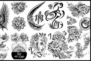 Year of birth tattoo idea