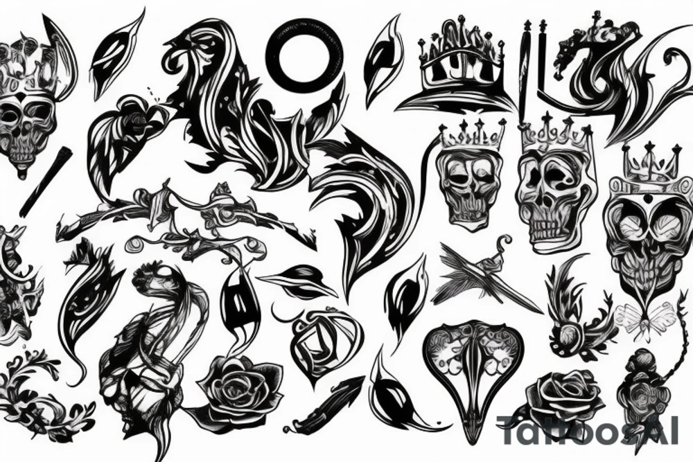 King tattoo tattoo idea
