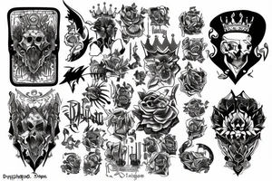 King tattoo tattoo idea
