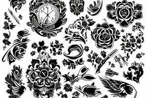 Russian style tattoo idea