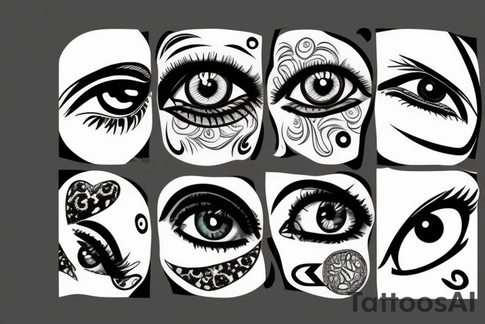 eye tattoo idea