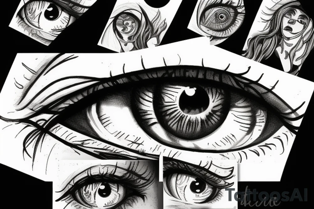 eye tattoo idea