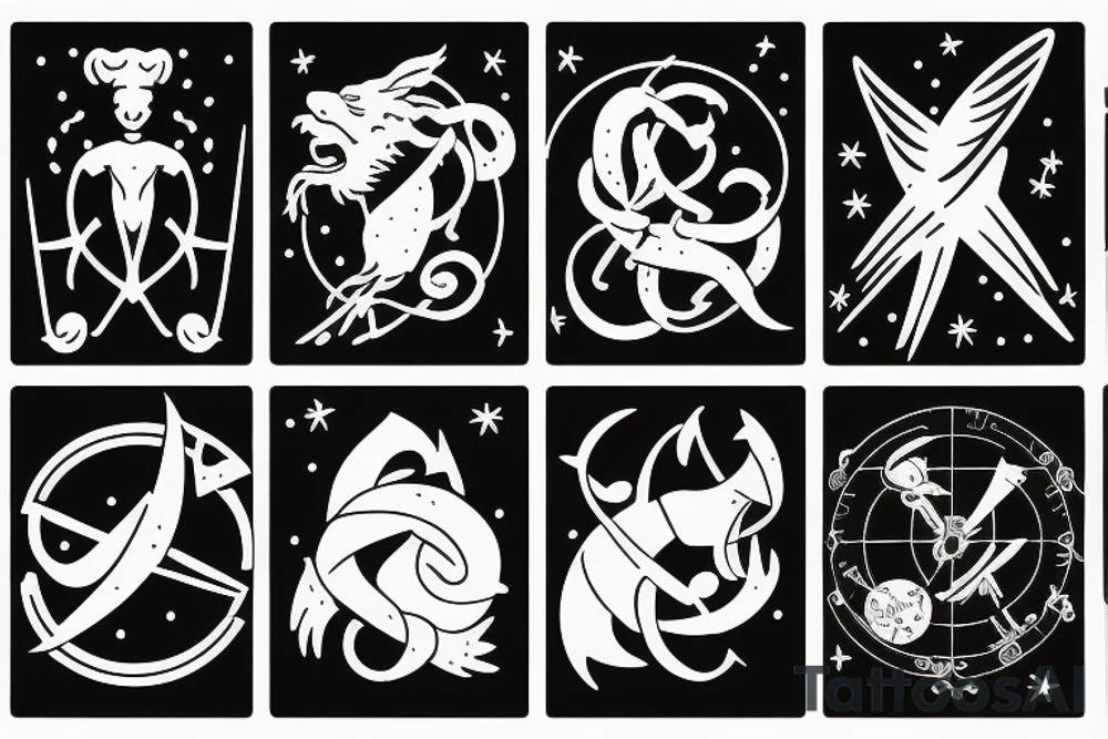 Cancer (astrology) minimal tattoo idea