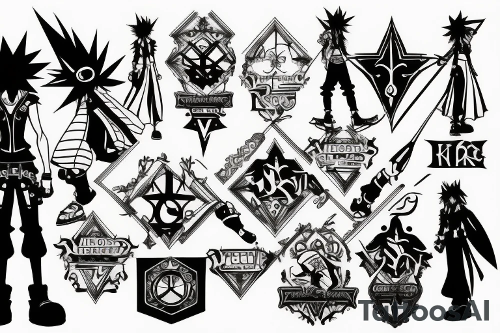 kingdom hearts tattoo idea