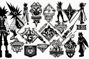 kingdom hearts tattoo idea