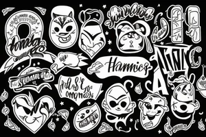 ohana means family tattoo idea