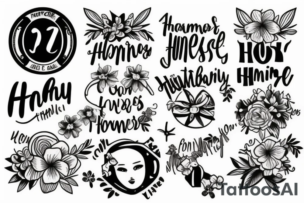 ohana means family tattoo idea