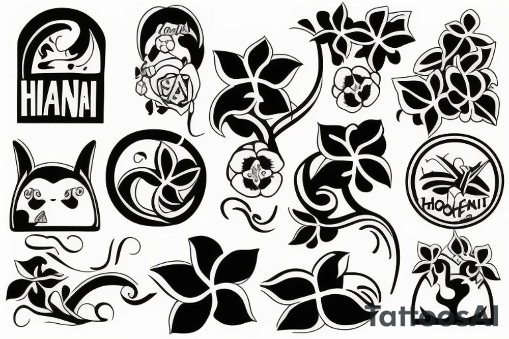 ohana means family tattoo idea