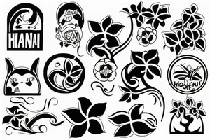 ohana means family tattoo idea