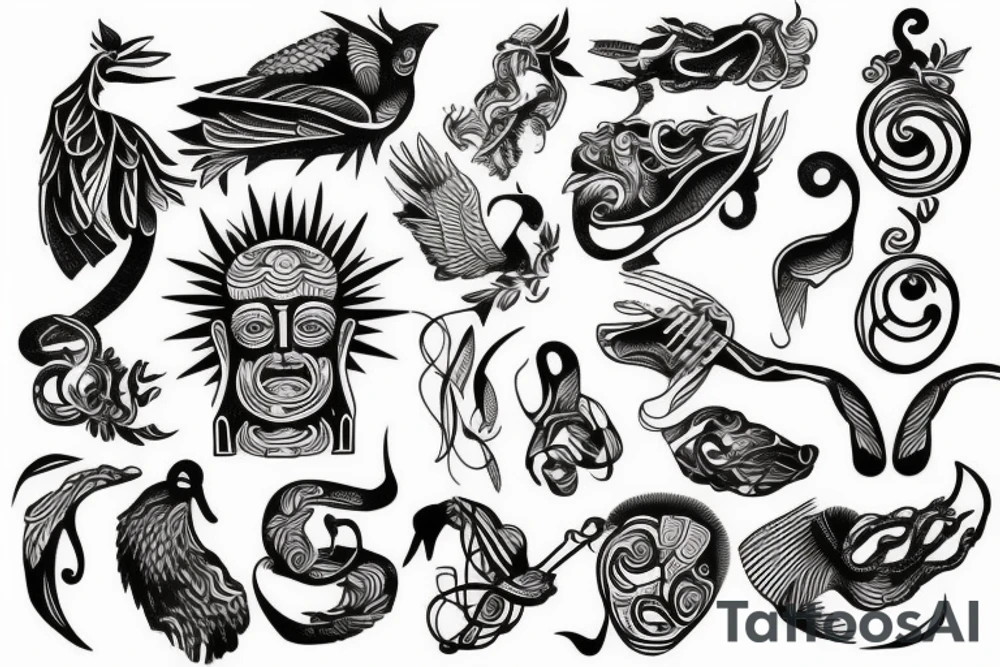 an ancient philosopher tattoo idea