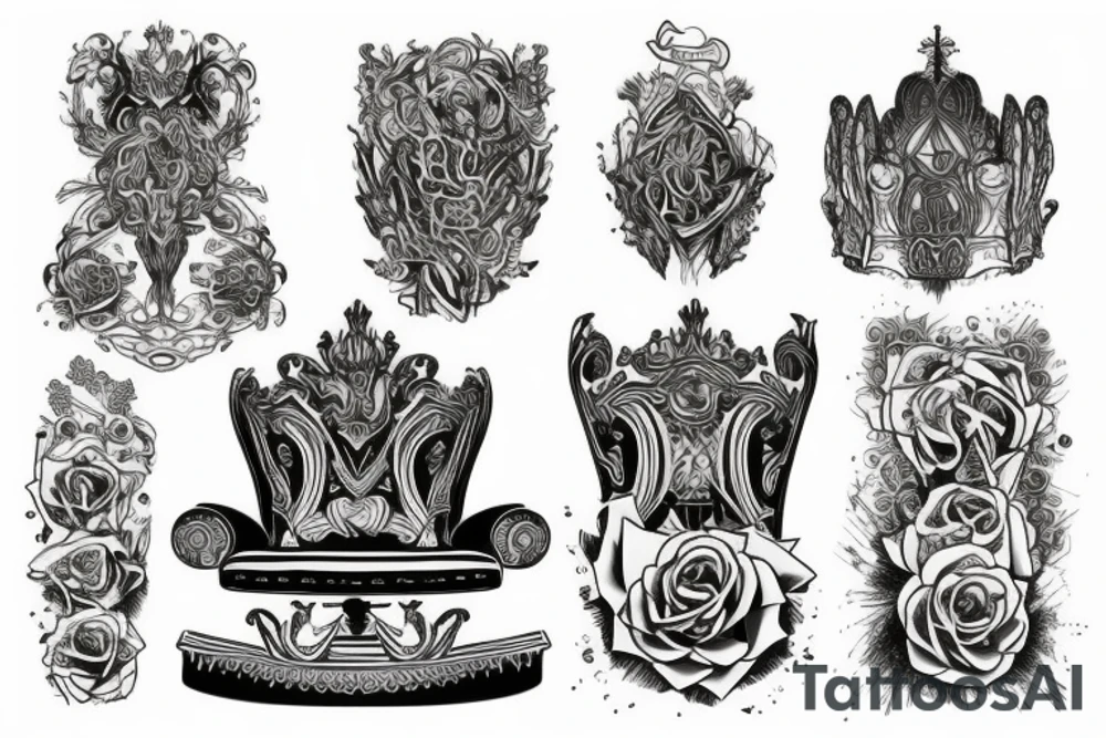 Throne tattoo idea