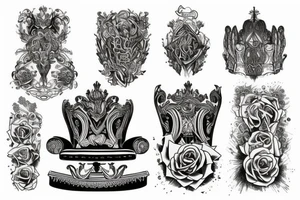 Throne tattoo idea