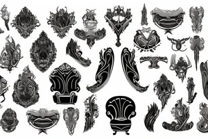 Throne tattoo idea