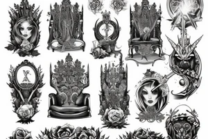 Throne tattoo idea