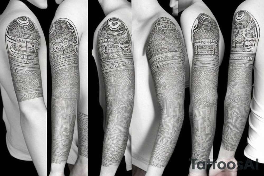 Skorpione stone neptun sanskrit forearm minimalistic tattoo idea