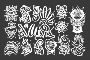 text "सब्र और शुक्र) tattoo idea