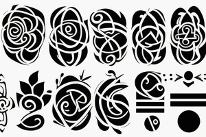 patience and gratitude tattoo idea