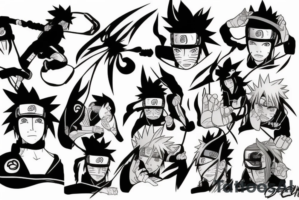 Naruto tattoo idea