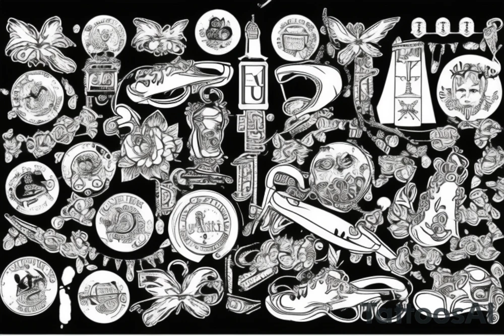 Berlin Bochum Muenchen tattoo idea