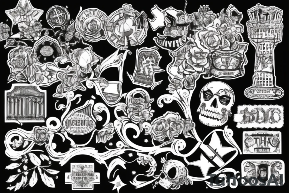 Berlin Bochum Muenchen tattoo idea