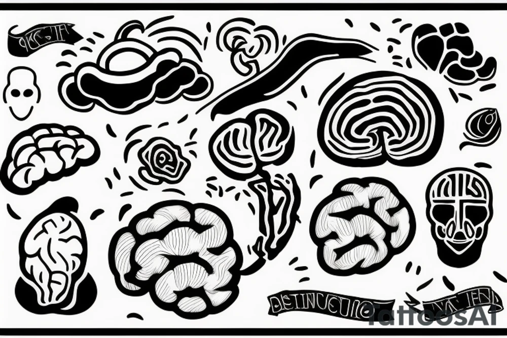 Brain tattoo idea