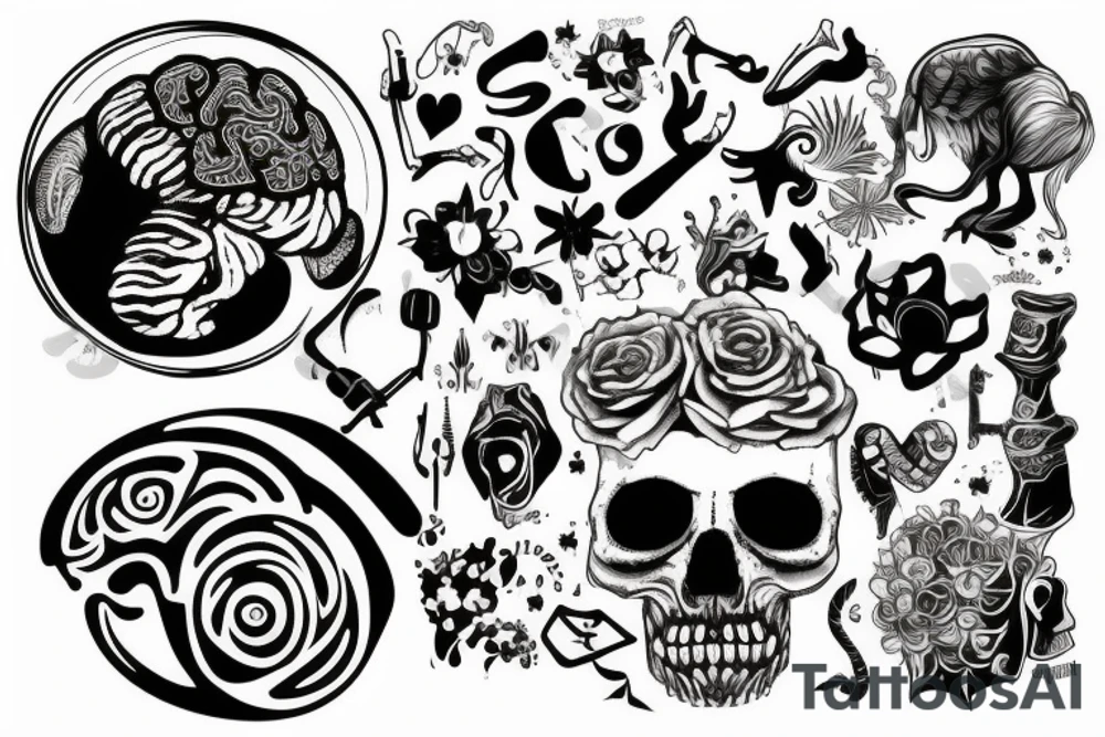 Brain tattoo idea