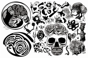 Brain tattoo idea
