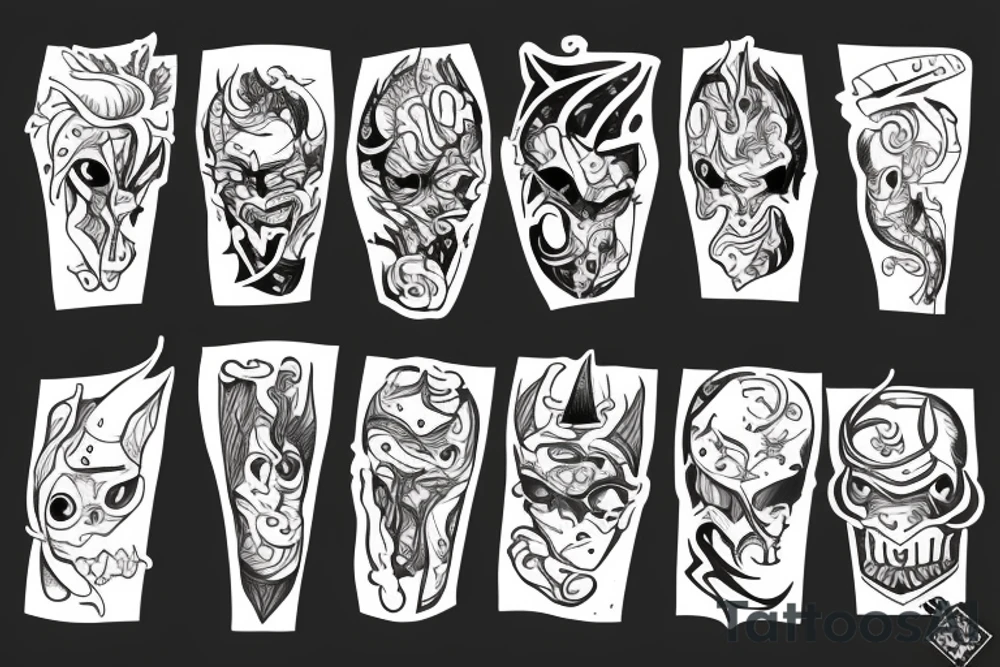 goblin tattoo idea