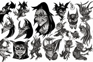 goblin tattoo idea