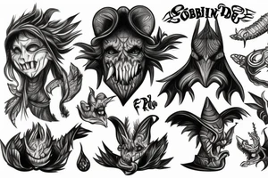 goblin tattoo idea