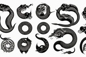 ouroboros tattoo idea