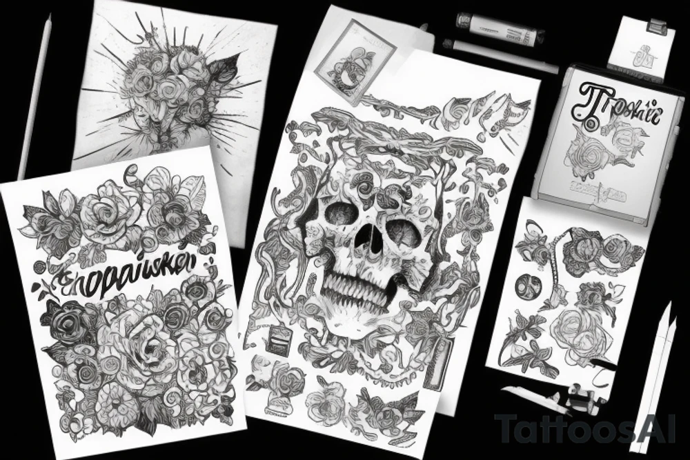 Японская классическая Тату с драконом tattoo idea