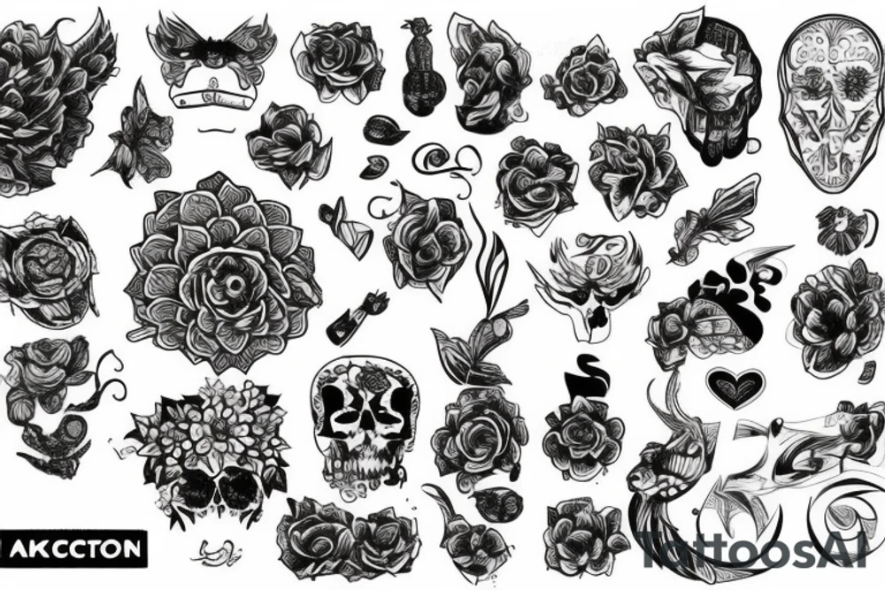 Огонь tattoo idea