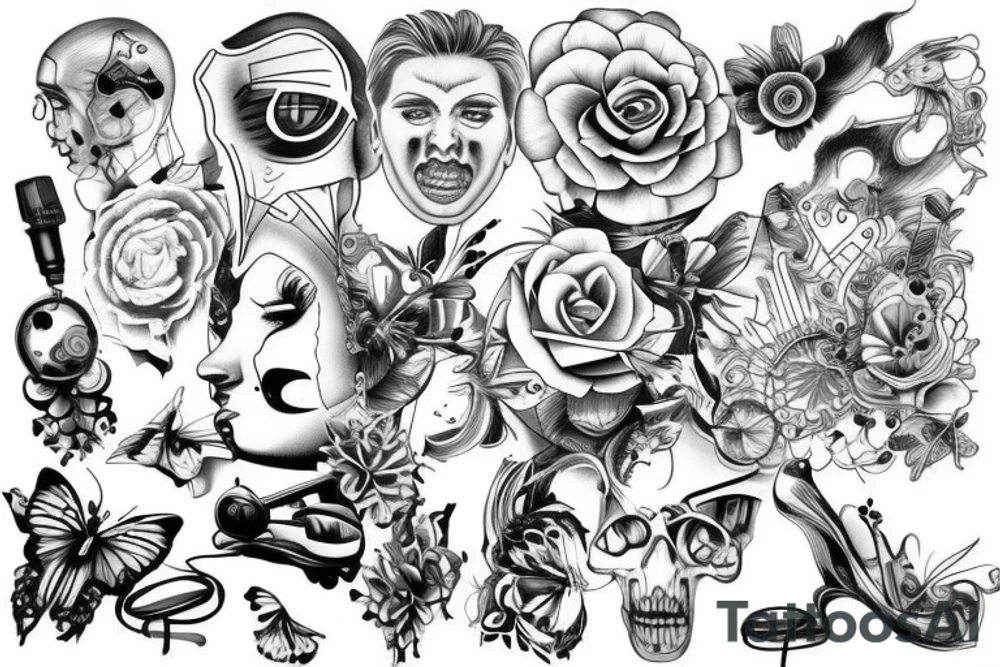Technique, IT, Machine tattoo idea