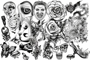 Technique, IT, Machine tattoo idea