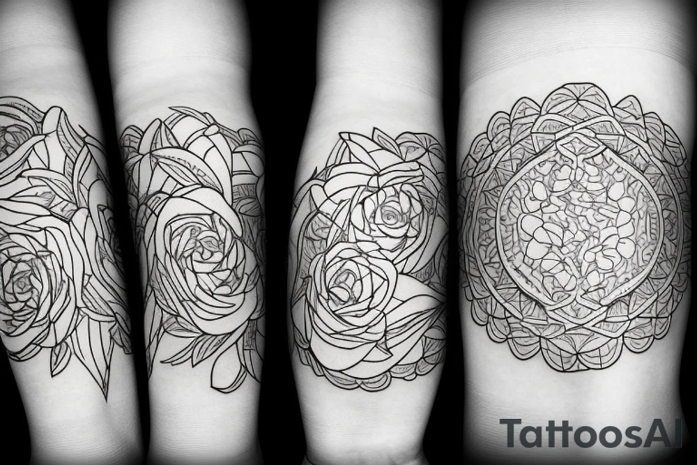 boy ang girl tattoo idea